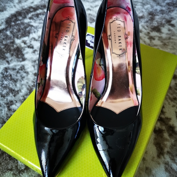 TED BAKER KAAWA PUMPS BLACK SIZE 7.5 - Picture 2 of 10